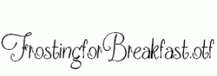 FrostingforBreakfast.otf