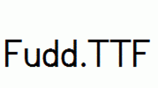 Fudd.ttf