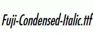 Fuji-Condensed-Italic.ttf