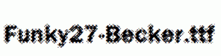 Funky27-Becker.ttf