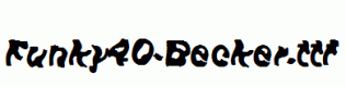 Funky40-Becker.ttf