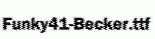 Funky41-Becker.ttf