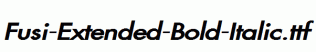 Fusi-Extended-Bold-Italic.ttf