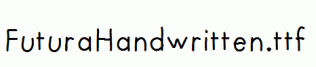 FuturaHandwritten.ttf
