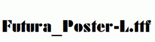 Futura_Poster-L.ttf