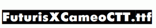 FuturisXCameoCTT.ttf