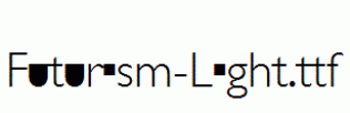 Futurism-Light.ttf
