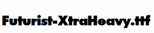 Futurist-XtraHeavy.ttf