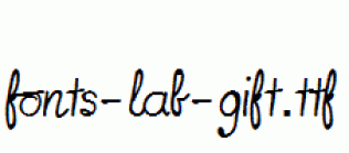fonts-lab-gift.ttf