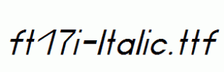 ft17i-Italic.ttf