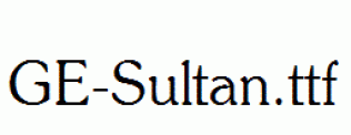 GE-Sultan.ttf