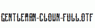 GENTLEMAN-CLOWN-FULL.otf