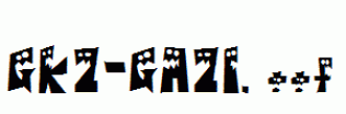 GKZ-GAZI.ttf