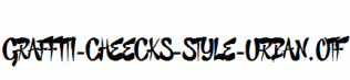 GRAFFITI-CHEECKS-STYLE-URBAN.otf