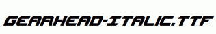Gearhead-Italic.ttf