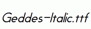Geddes-Italic.ttf