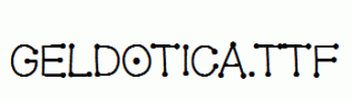 GelDotica.ttf