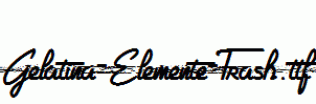Gelatina-Elemente-Trash.ttf