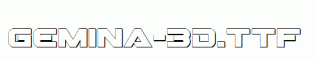 Gemina-3D.ttf