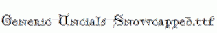 Generic-Uncials-Snowcapped.ttf