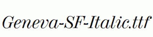 Geneva-SF-Italic.ttf