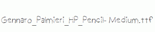 Gennaro_Palmieri_HP_Pencil-Medium.ttf