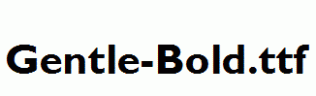 Gentle-Bold.ttf