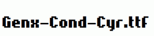Genx-Cond-Cyr.ttf