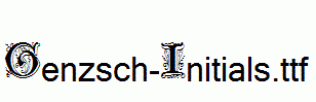 Genzsch-Initials.ttf