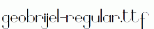 Geobrijel-Regular.ttf