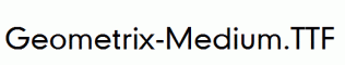 Geometrix-Medium.ttf