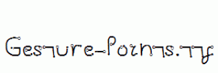 Gesture-Points.ttf