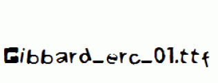 Gibbard_erc_01.ttf