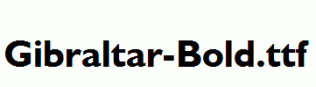 Gibraltar-Bold.ttf