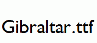 Gibraltar.ttf