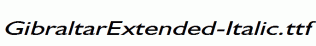 GibraltarExtended-Italic.ttf
