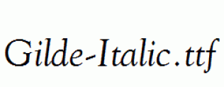 Gilde-Italic.ttf