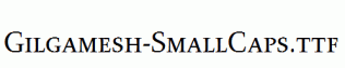 Gilgamesh-SmallCaps.ttf