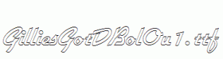 GilliesGotDBolOu1.ttf