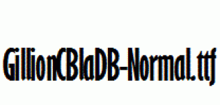 GillionCBlaDB-Normal.ttf