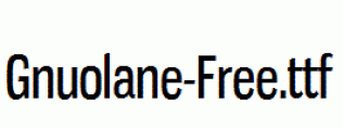 Gnuolane-Free.ttf