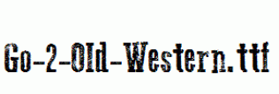 Go-2-Old-Western.ttf