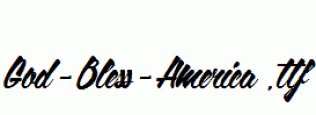 God-Bless-America.ttf