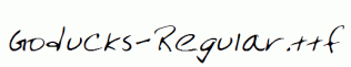 Goducks-Regular.ttf