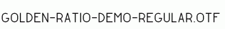 Golden-Ratio-Demo-Regular.otf