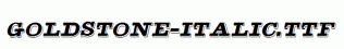 Goldstone-Italic.ttf