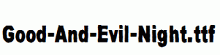 Good-And-Evil-Night.ttf