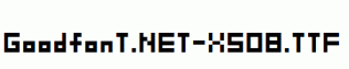 GoodfonT.NET-XS08.ttf