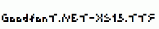 GoodfonT.NET-XS15.ttf