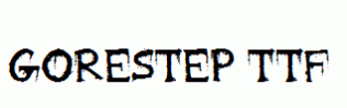 Gorestep.ttf